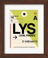 LYS Lyon Luggage Tag I Fine Art Print