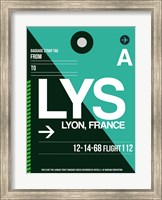 LYS Lyon Luggage Tag II Fine Art Print