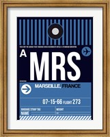 MRS Marseille Luggage Tag II Fine Art Print