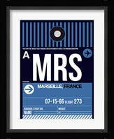 MRS Marseille Luggage Tag II Fine Art Print