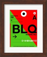 BLQ Bologna Luggage Tag I Fine Art Print