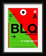 BLQ Bologna Luggage Tag I Fine Art Print