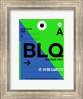 BLQ Bologna Luggage Tag II Fine Art Print