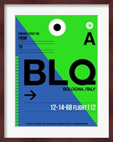 BLQ Bologna Luggage Tag II Fine Art Print