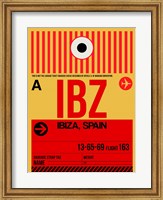 IBZ Ibiza Luggage Tag I Fine Art Print
