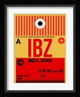 IBZ Ibiza Luggage Tag I Fine Art Print