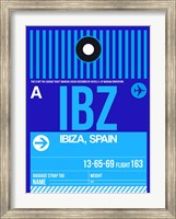IBZ Ibiza Luggage Tag II Fine Art Print