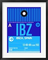 IBZ Ibiza Luggage Tag II Fine Art Print