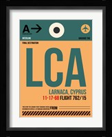 LCA Cyprus Luggage Tag I Fine Art Print