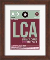 LCA Cyprus Luggage Tag II Fine Art Print