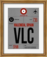VLC Valencia Luggage Tag I Fine Art Print