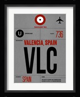 VLC Valencia Luggage Tag I Fine Art Print