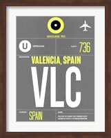 VLC Valencia Luggage Tag II Fine Art Print