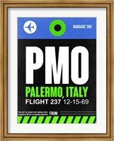 PMO Palermo Luggage Tag II Fine Art Print