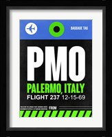PMO Palermo Luggage Tag II Fine Art Print