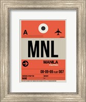 MNL Manila Luggage Tag I Fine Art Print