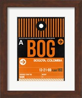 BOG Bogota Luggage Tag II Fine Art Print