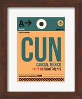 CUN Cuncun Luggage Tag I Fine Art Print