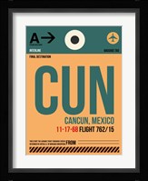 CUN Cuncun Luggage Tag I Fine Art Print
