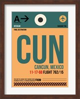 CUN Cuncun Luggage Tag I Fine Art Print