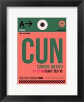 CUN Cuncun Luggage Tag II Fine Art Print