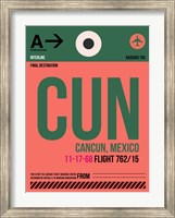 CUN Cuncun Luggage Tag II Fine Art Print