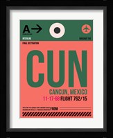CUN Cuncun Luggage Tag II Fine Art Print