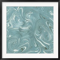 Turquoise Marble II Fine Art Print