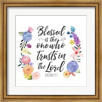 Floral Bible Verse I Fine Art Print