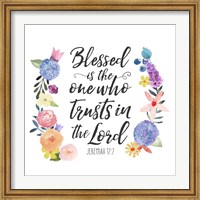 Floral Bible Verse I Fine Art Print