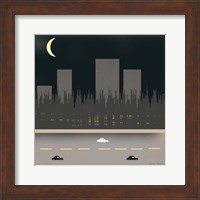 Nightime in the City I Fine Art Print
