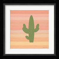 Cactus Desert I Framed Print