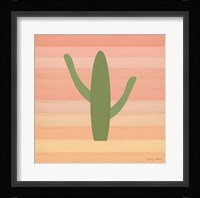 Cactus Desert III Framed Print