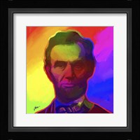Pop Art Abe Lincoln Fine Art Print