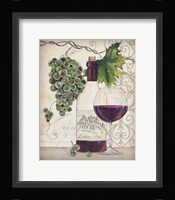 Chateau Plout Wine-B Fine Art Print