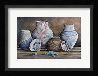 Clay Pottery Still Life-C Fine Art Print