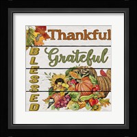 Thanksgiving-H Framed Print