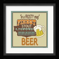 Frosty Beer Fine Art Print