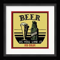 Cold Beer Fine Art Print