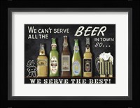 Best Beer Sign Fine Art Print