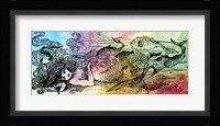 Mermaid Under the Sea-B Fine Art Print