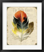 Elegant Feather - C Fine Art Print