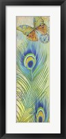 Peacock Feather Souvenirs I Fine Art Print