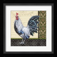 Damask Rooster - B Fine Art Print
