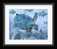 Ocean Blues - C Framed Print