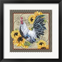 Country Time Rooster - C Fine Art Print