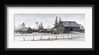 Amish Winter Fine Art Print