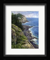 Rock and the Sea Fine Art Print