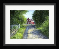 Another Red House Fine Art Print