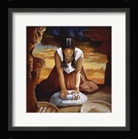 Indian Girl Framed Print
